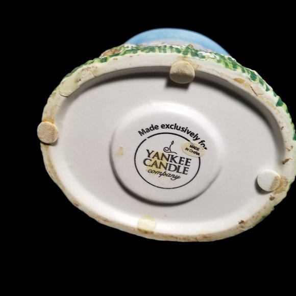 Yankee Candle Tarts Wax Melt Warmer Daisies Baskets Pickett Fence Sculpted - Picture 12 of 12